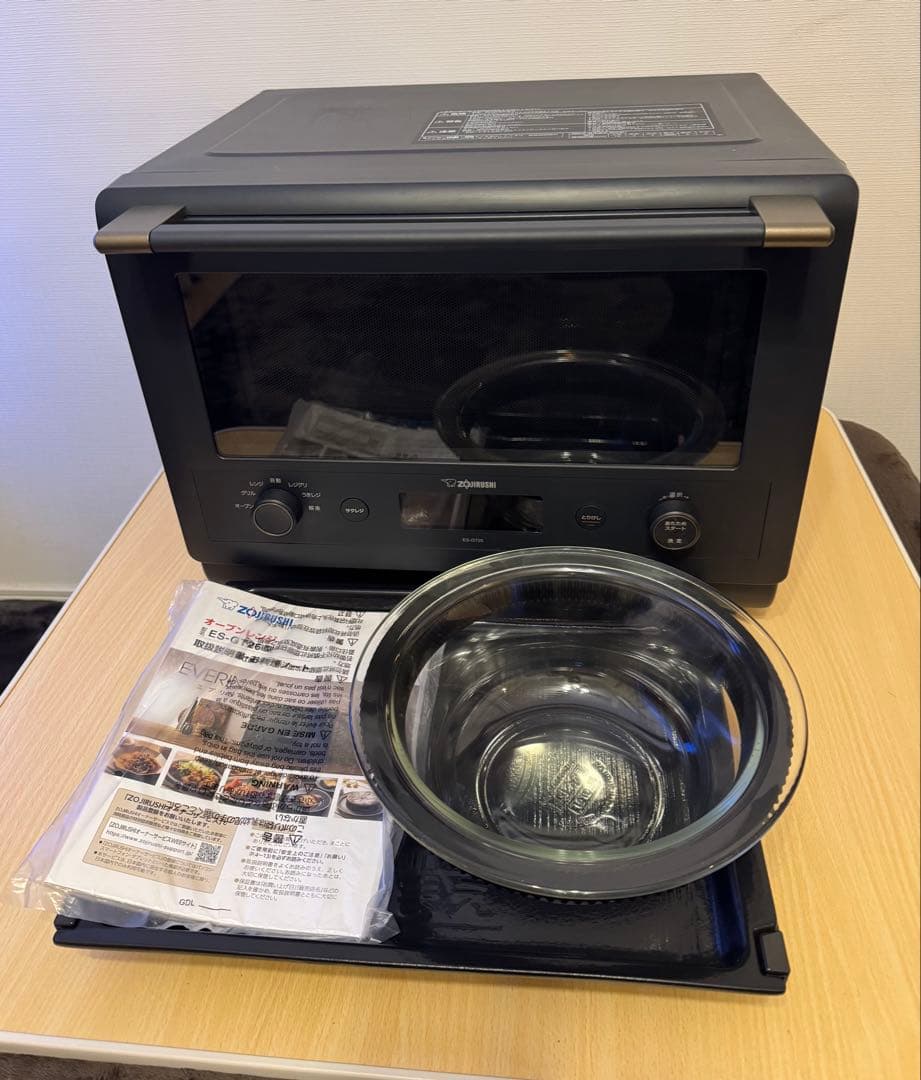 象印　オーブンレンジ　エブリノ EVERINO ES-GT26 スレートブラック