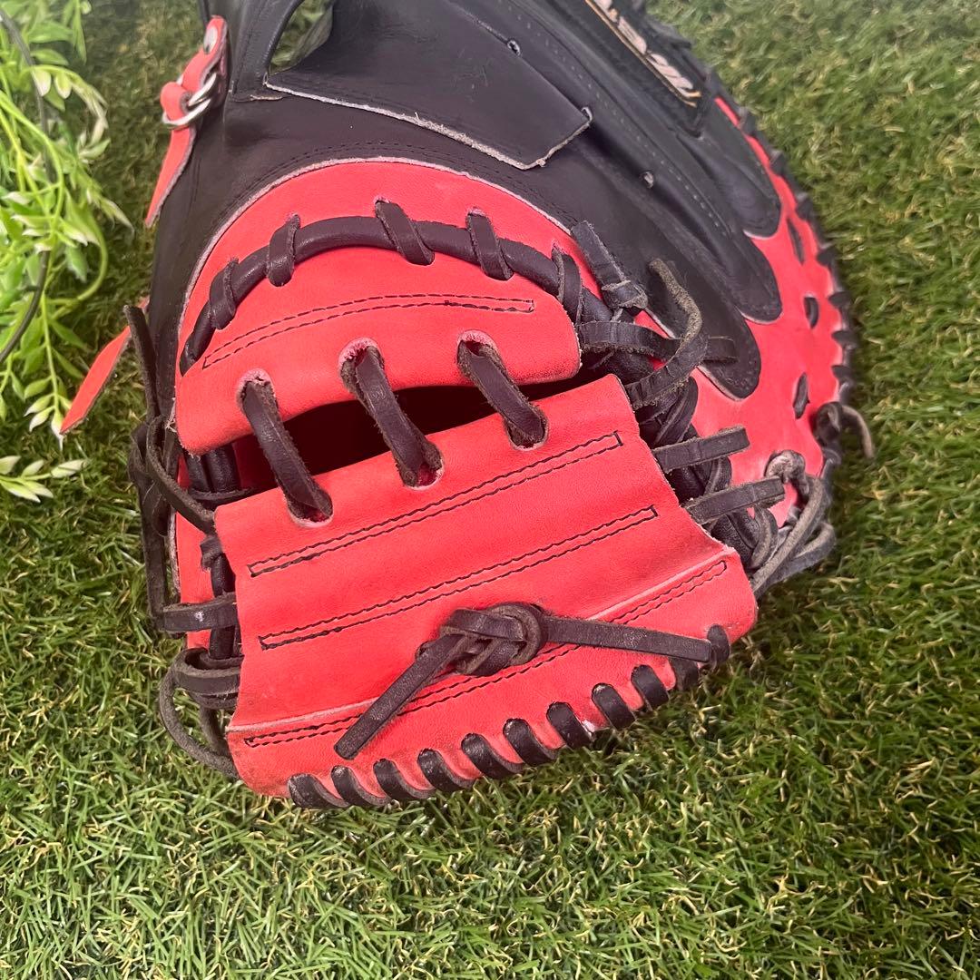 希少・絶版 ZETT ゼット 軟式 一般 キャッチャーミット 矢野 モデル