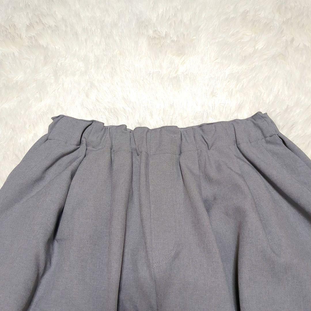 極美品✨mizuiro ind ワイドカーゴパンツ グレー 2024モデル