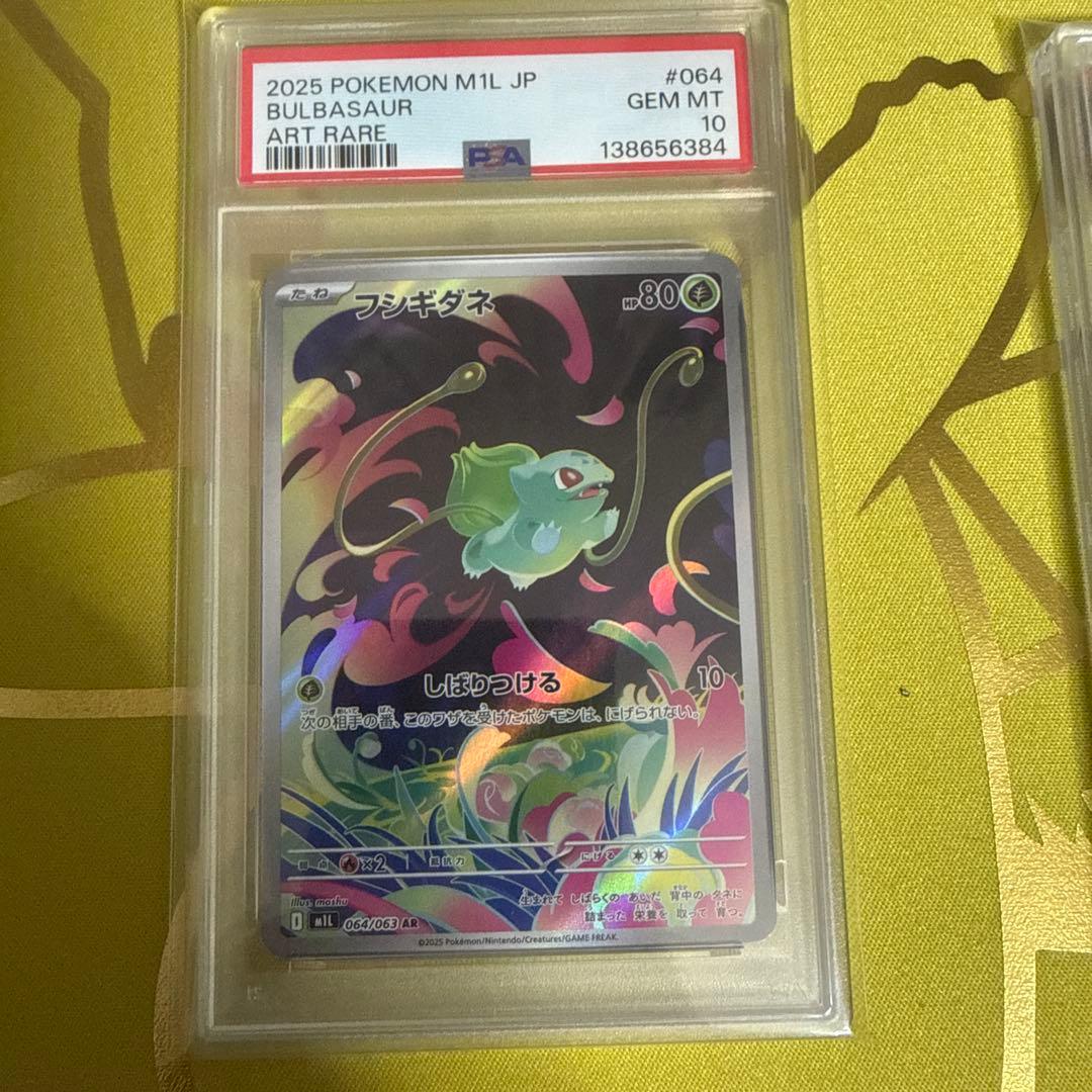 フシギダネ　フシギソウ　メガフシギバナ　psa10 3連番