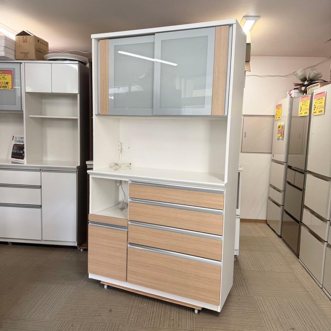 【超美品‼️】定価25万♪ 高級 松田家具 117cm幅キッチンボード