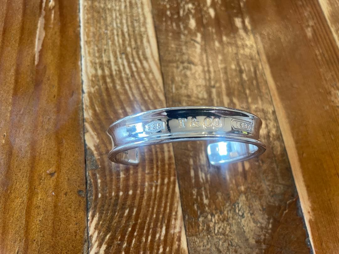 ティファニー バングル 1837 ナロー ブレスレット ビンテージ