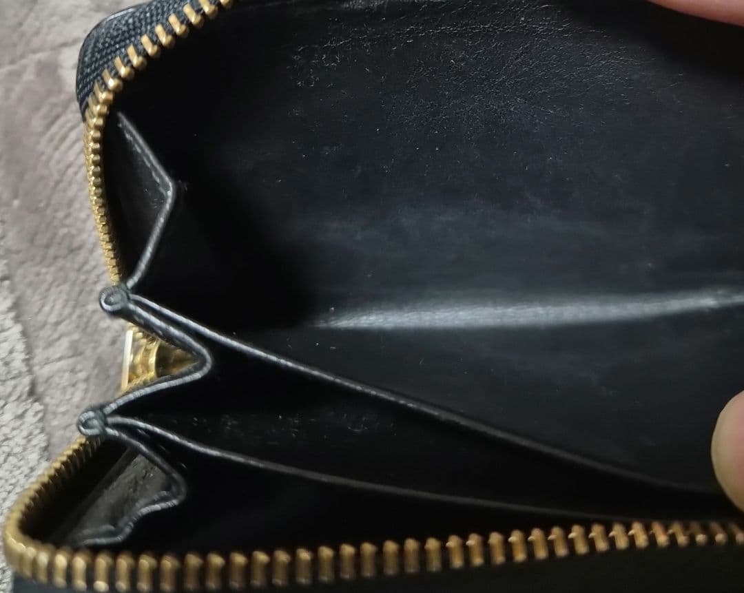 美品　送料込みLOEWE ケース　リネン　ユニセックス　ミニウォレット