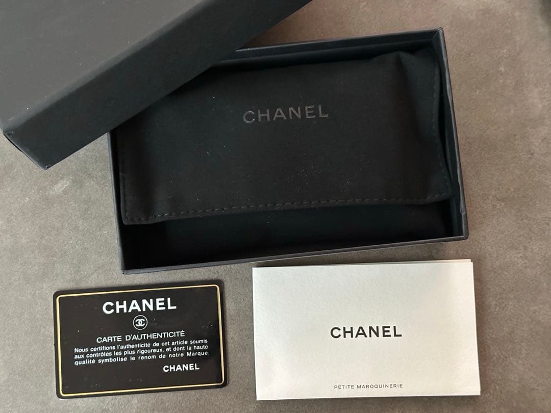 CHANEL シャネル ジップパースミニ財布　ケース
