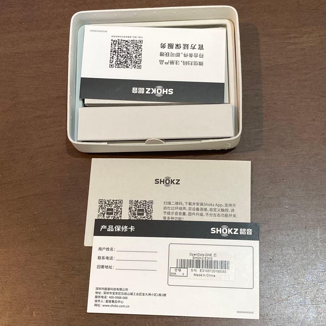 Shokz (ショックス) OPENDOTS ONE グレー