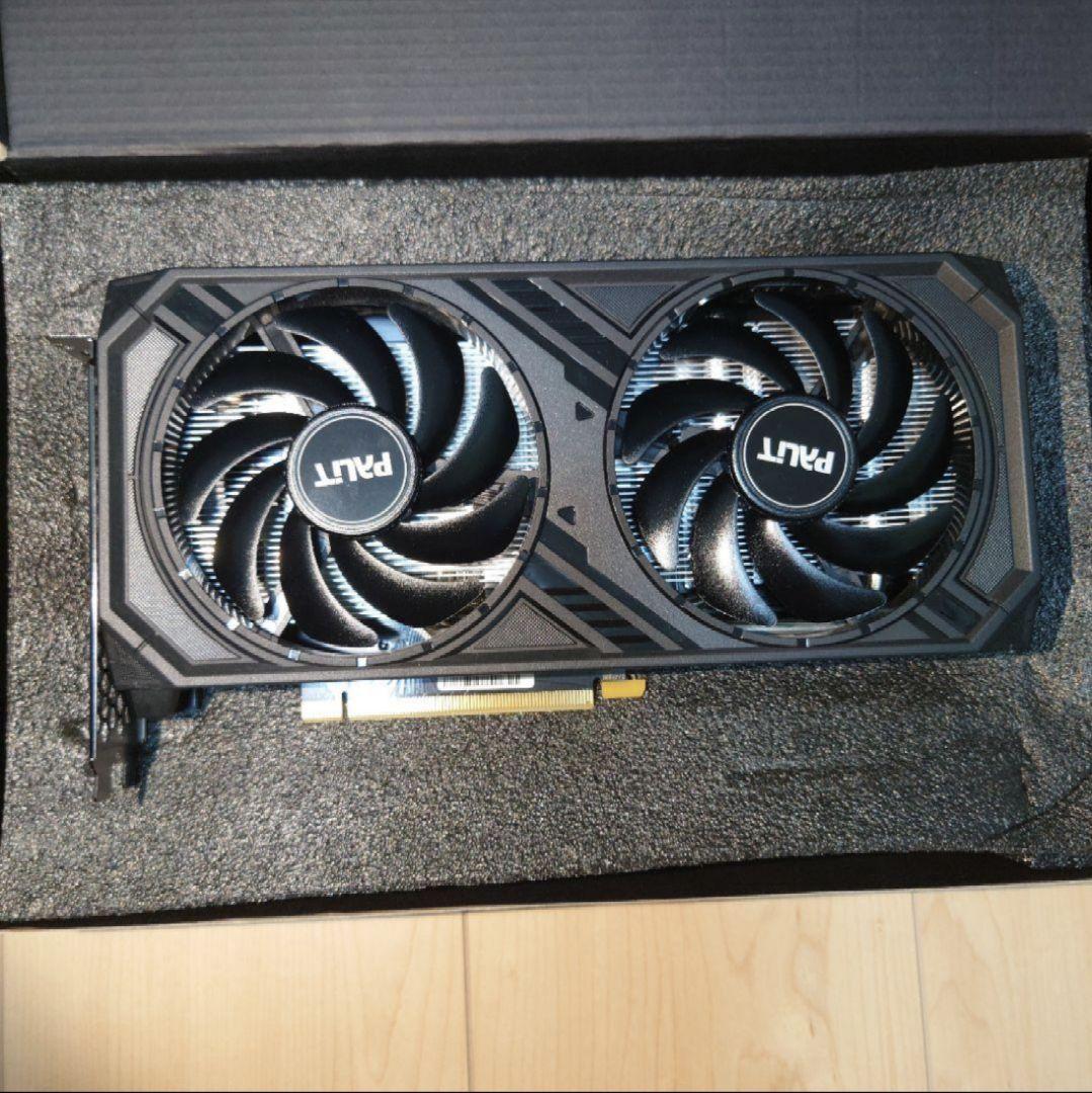 グラフィックボード・グラボ・ビデオカード Palit GeForce RTX 4060 8GB OC DUAL