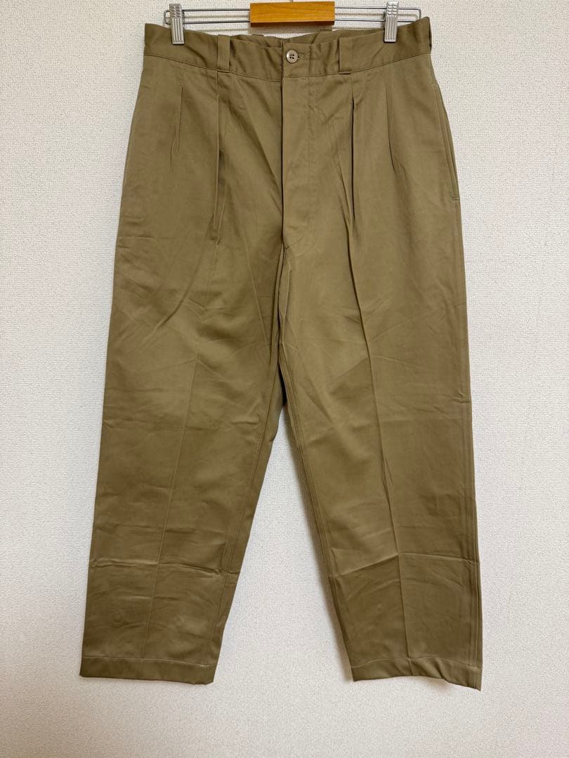 【デッドストック】フランス軍 M52 後期 チノパン カーキ　24 59年製