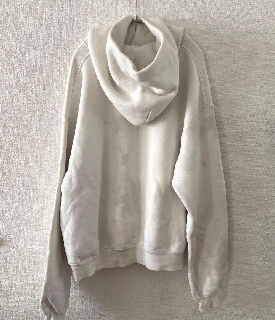 【即完売モデル】アレキサンダーワン☆リップロゴ　ホワイトパーカー　L