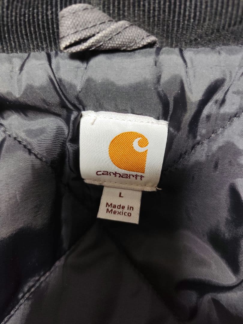 Carhartt トラディショナルジャケット フェードブラック　Lサイズ