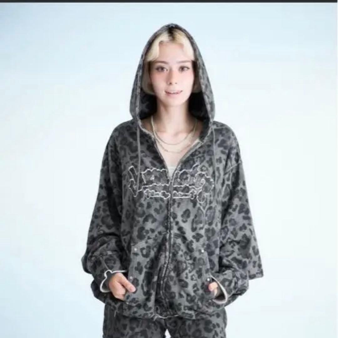 ヒョウ柄 セットアップ Mサイズ セダクル