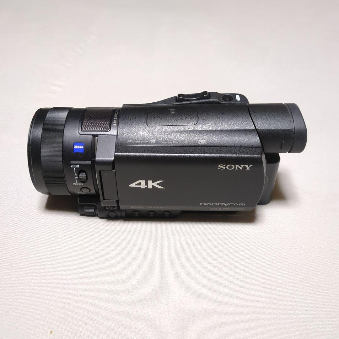FDR-AX100 SONY 4K ハンディカム ZEISSレンズ