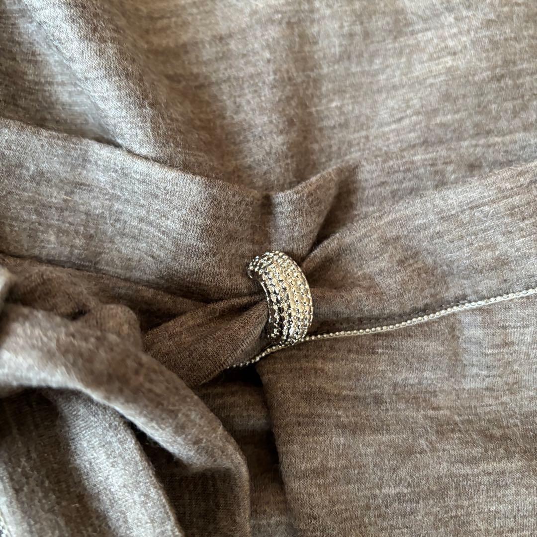 MORABITO モラビト プルミエ ロングワンピース リボン フレア