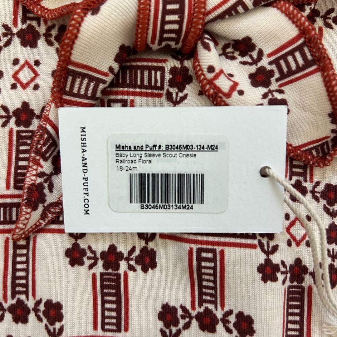 Misha&Puff MTO 花鉄ロンパース 18-24m
