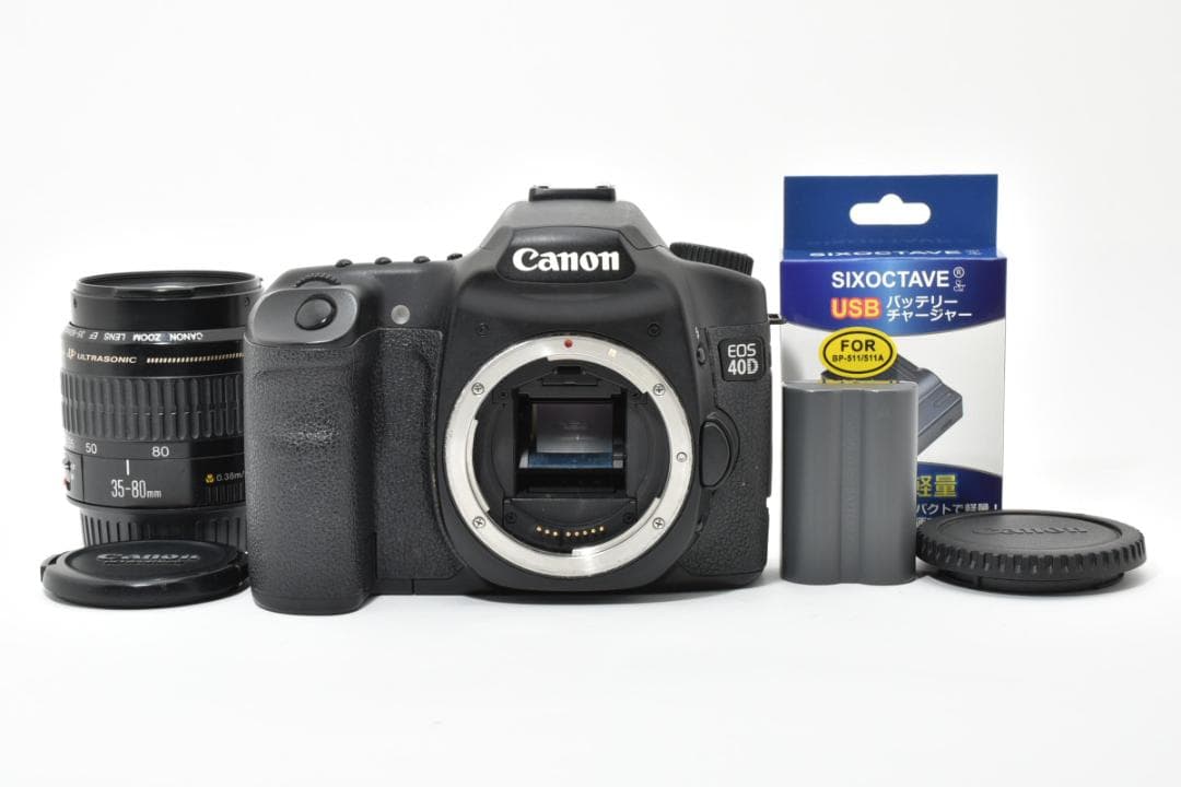 キャノン EOS40D＋EF35-80mm F4-5.6 USMレンズ カメラ
