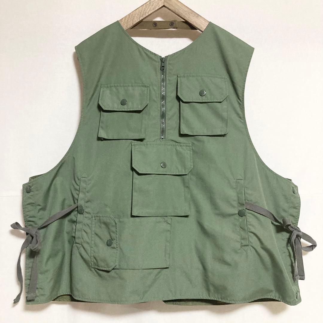 XLサイズ！ENGINEEREDGARMENTS ダブルフロントベスト