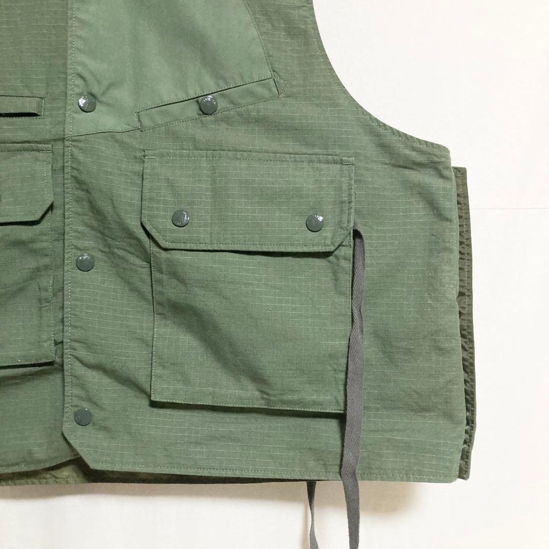 XLサイズ！ENGINEEREDGARMENTS ダブルフロントベスト