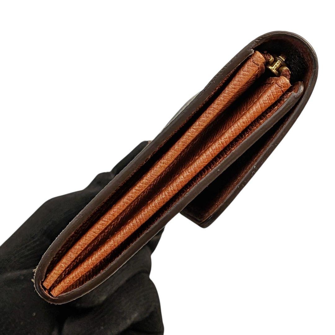 良品 ルイヴィトン モノグラム ポシェット ポルトモネ クレディ 966