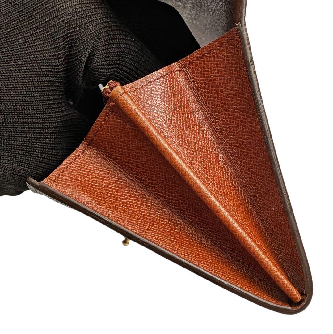 良品 ルイヴィトン モノグラム ポシェット ポルトモネ クレディ 966