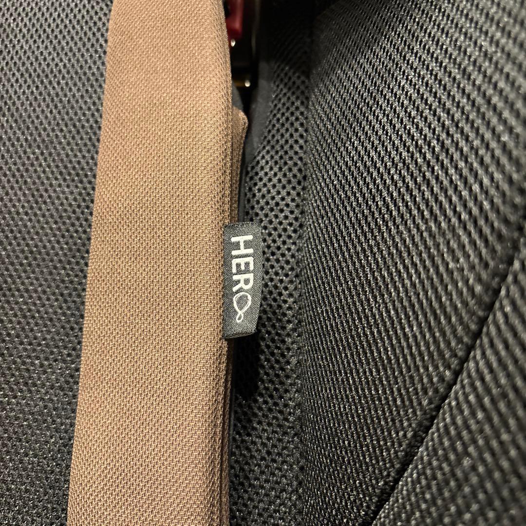 良品 RECARO チャイルドシート ブラウン 上位機種　HERO搭載機種