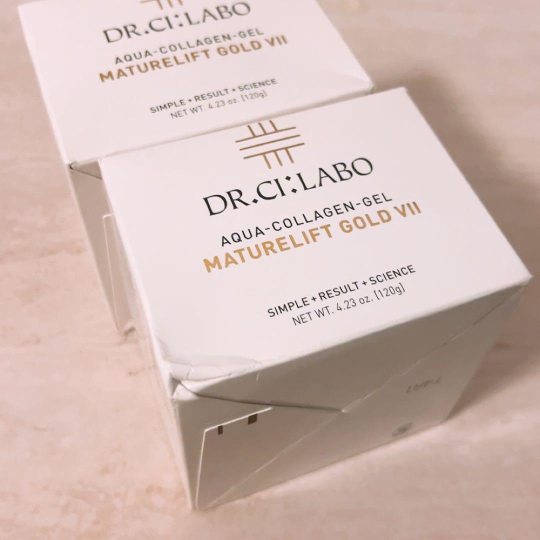 z1☆シーラボ アクアコラーゲンゲルマチュアリフトゴールドⅦ G7 120 ２点