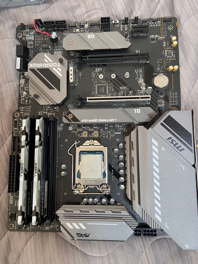 core i9 11900F MSIマザー G.skill DDR4 3600