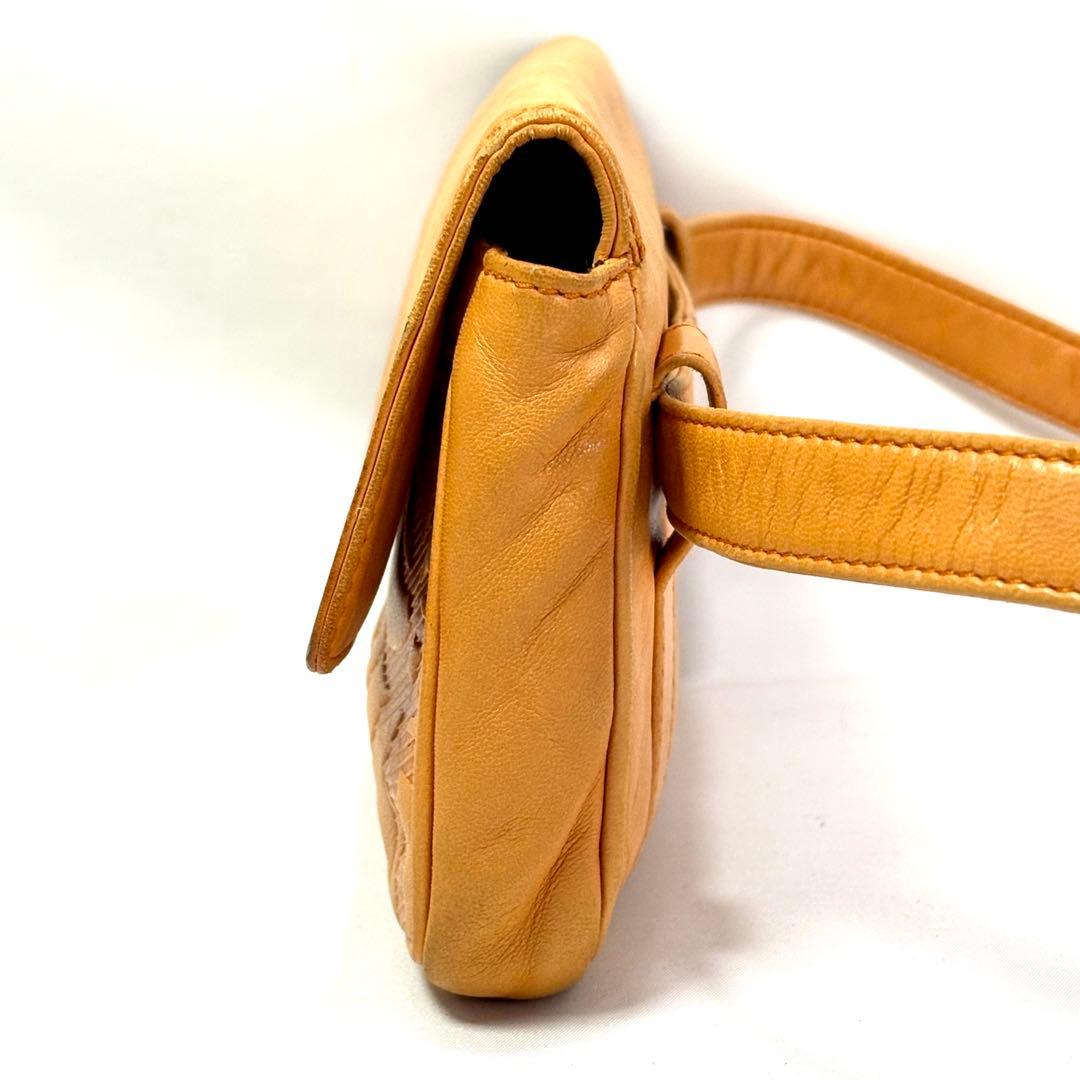 【希少】LOEWE ロエベ アナグラム レザー ウエストポーチ ボディバッグ