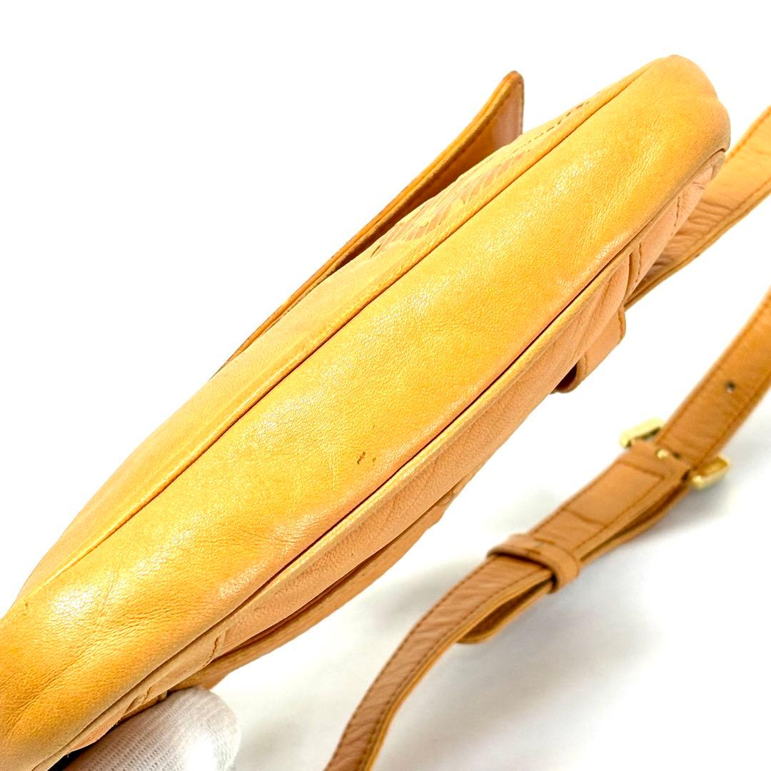 【希少】LOEWE ロエベ アナグラム レザー ウエストポーチ ボディバッグ