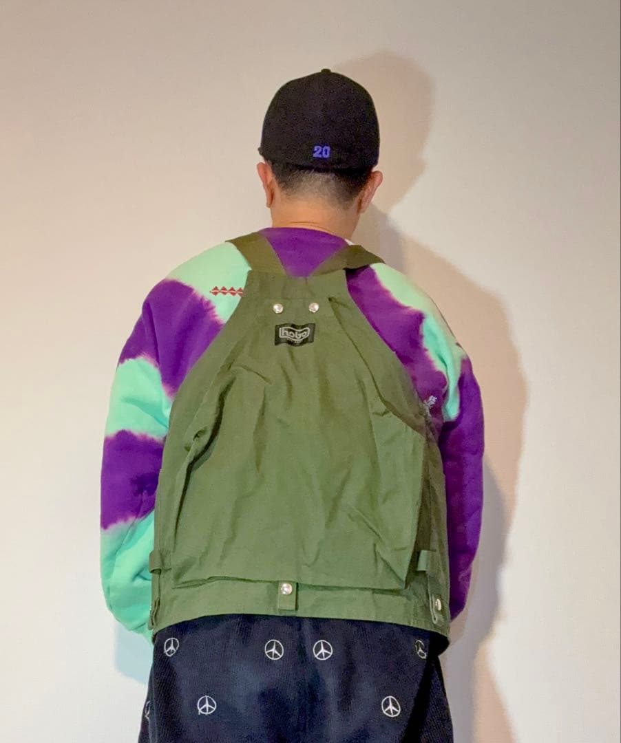 hobo ベスト！！！オリーブLAND & B.C. ワーク アウトドア【即決】