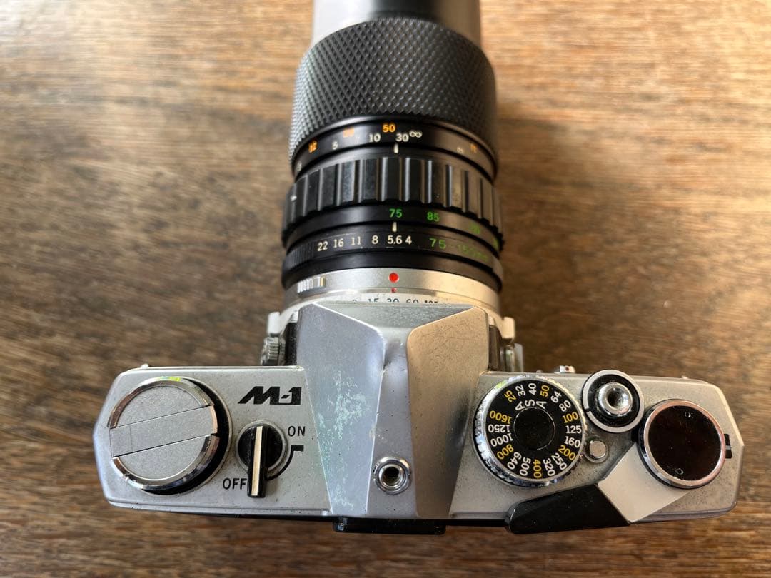 オリンパス M-1 フィルムカメラ 珍しいOM-1の初期モデル