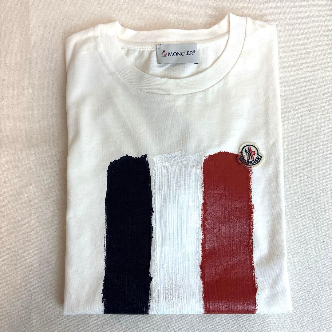 MONCLER Ｔシャツ フランス国旗風デザイン 146cm