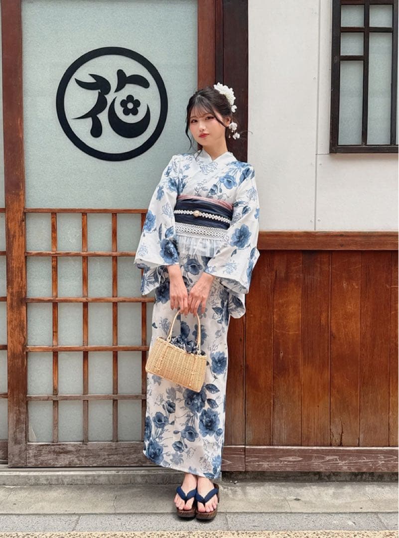 【新品未使用未開封】GRL 浴衣・帯セット gi1519 tu280