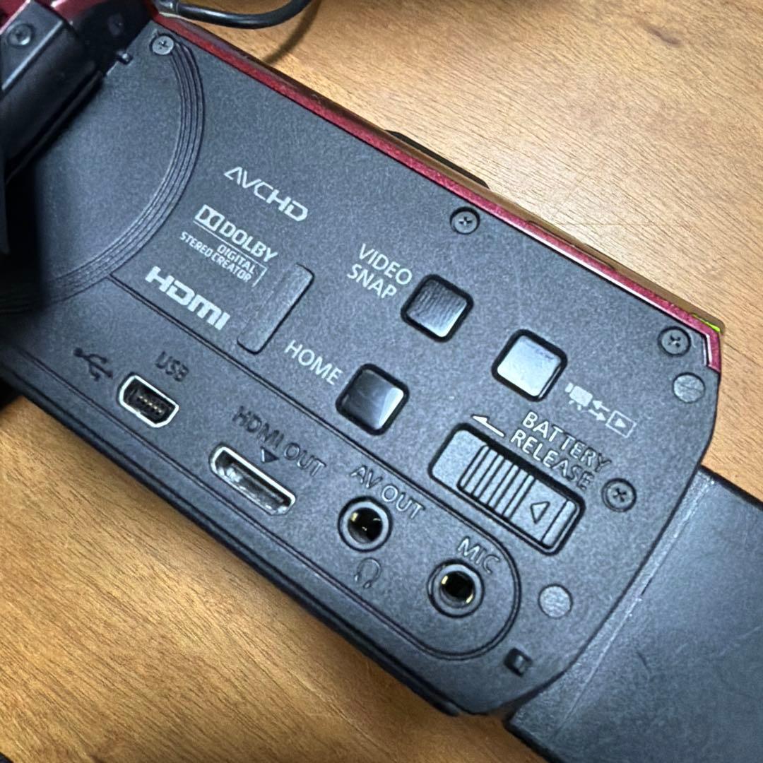 Canon ビデオカメラ（HFM51）、SONY デジカメ（WX100）　セット