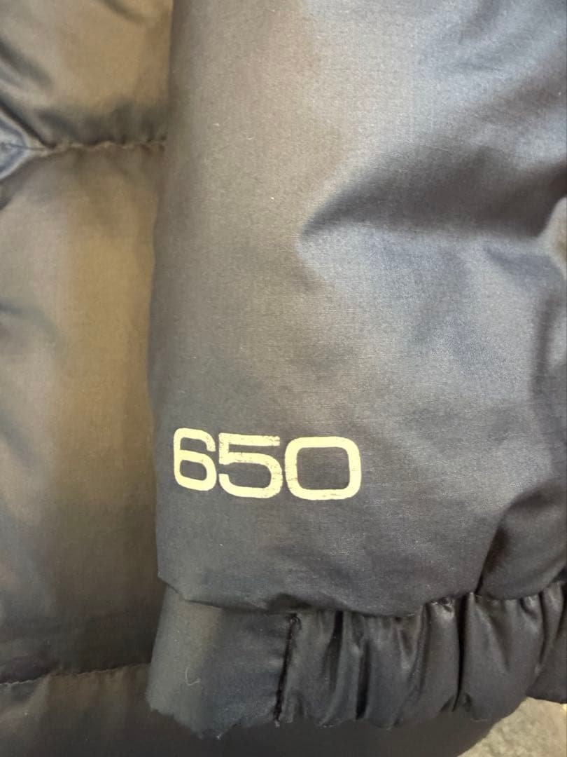 RLX フード付きダウンジャケット ネイビー/オレンジ