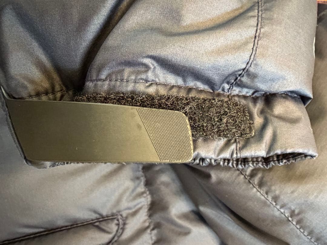 RLX フード付きダウンジャケット ネイビー/オレンジ