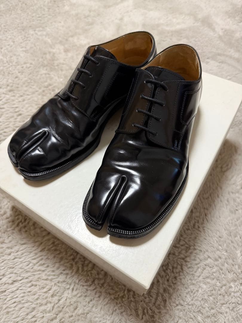 メゾンマルジェラ タビ　ダービーシューズ　革靴 27cm〜27.5cm