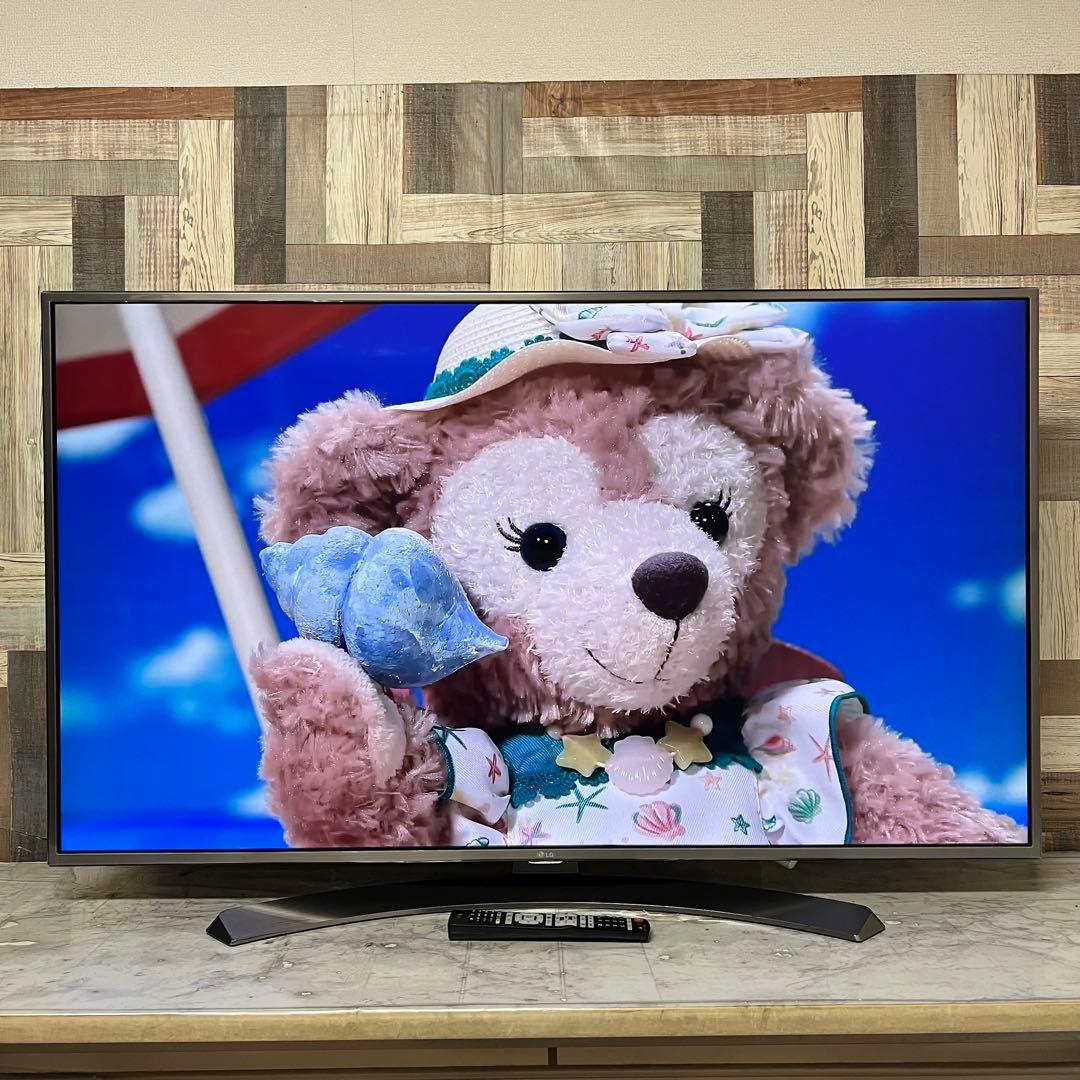 即日受渡❣️全国送料込LG4K55V型テレビYouTube.NETFLIX.視聴