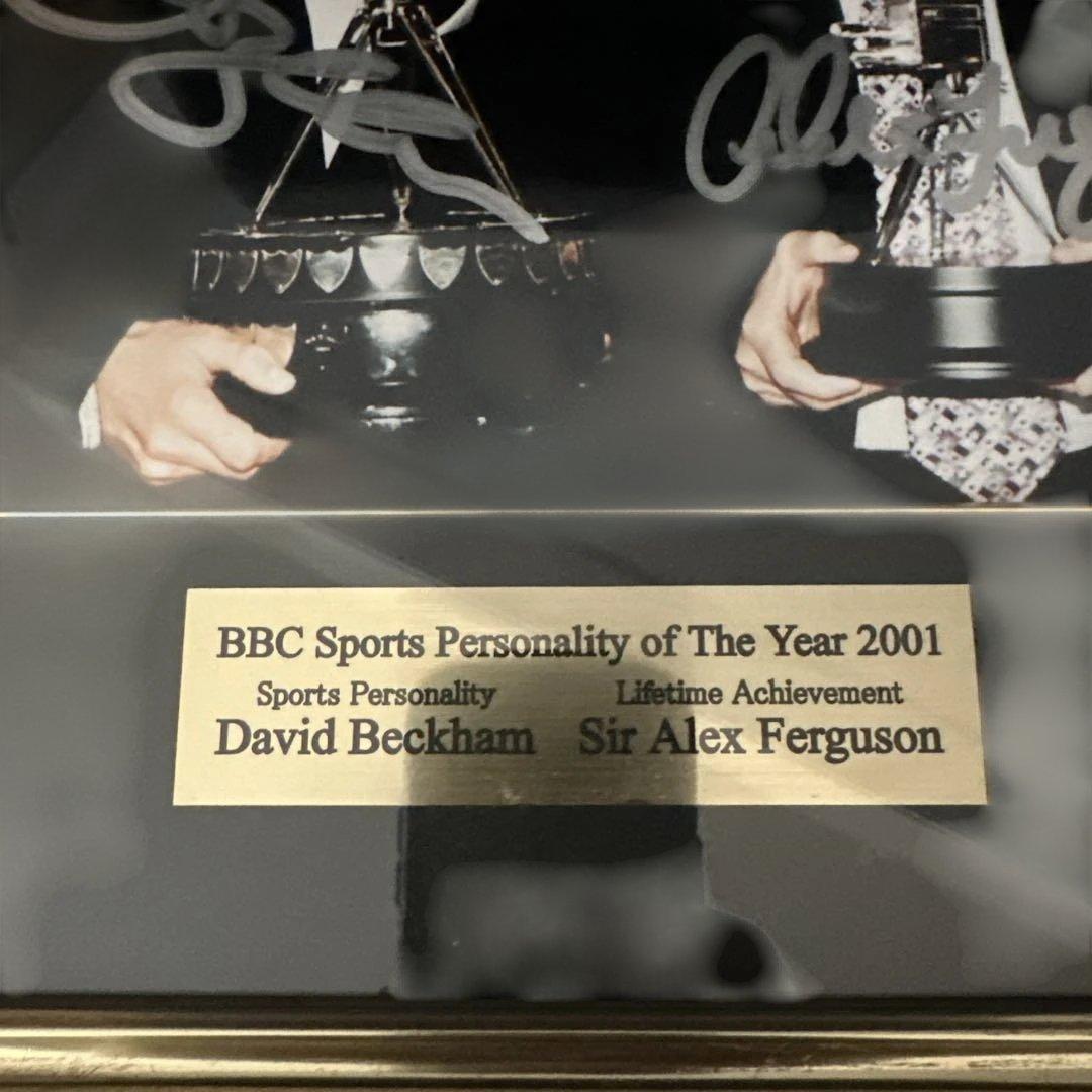 BBCスポーツパーソナリティ賞2001記念品直筆サイン入り