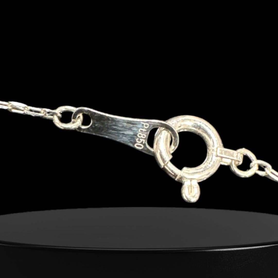 プラチナpt850 ダイヤモンドネックレス