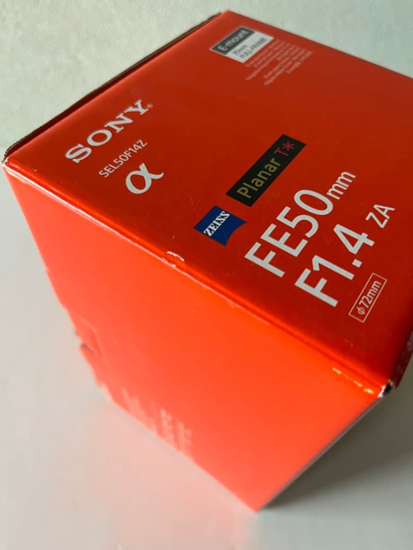 レンズ(単焦点) Planar T* FE 50mm F1.4 ZA SEL50F14Z SONY