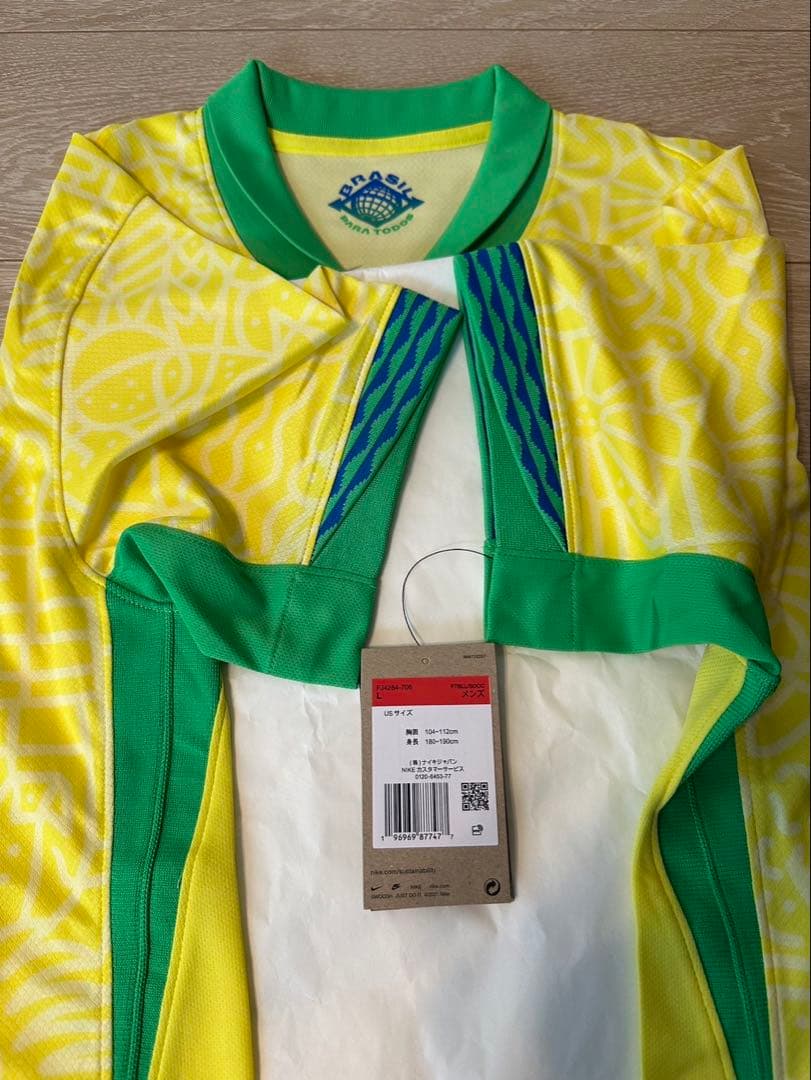 大特価↓2024年ブラジル代表ユニフォーム　ロドリゴ選手(No.10)