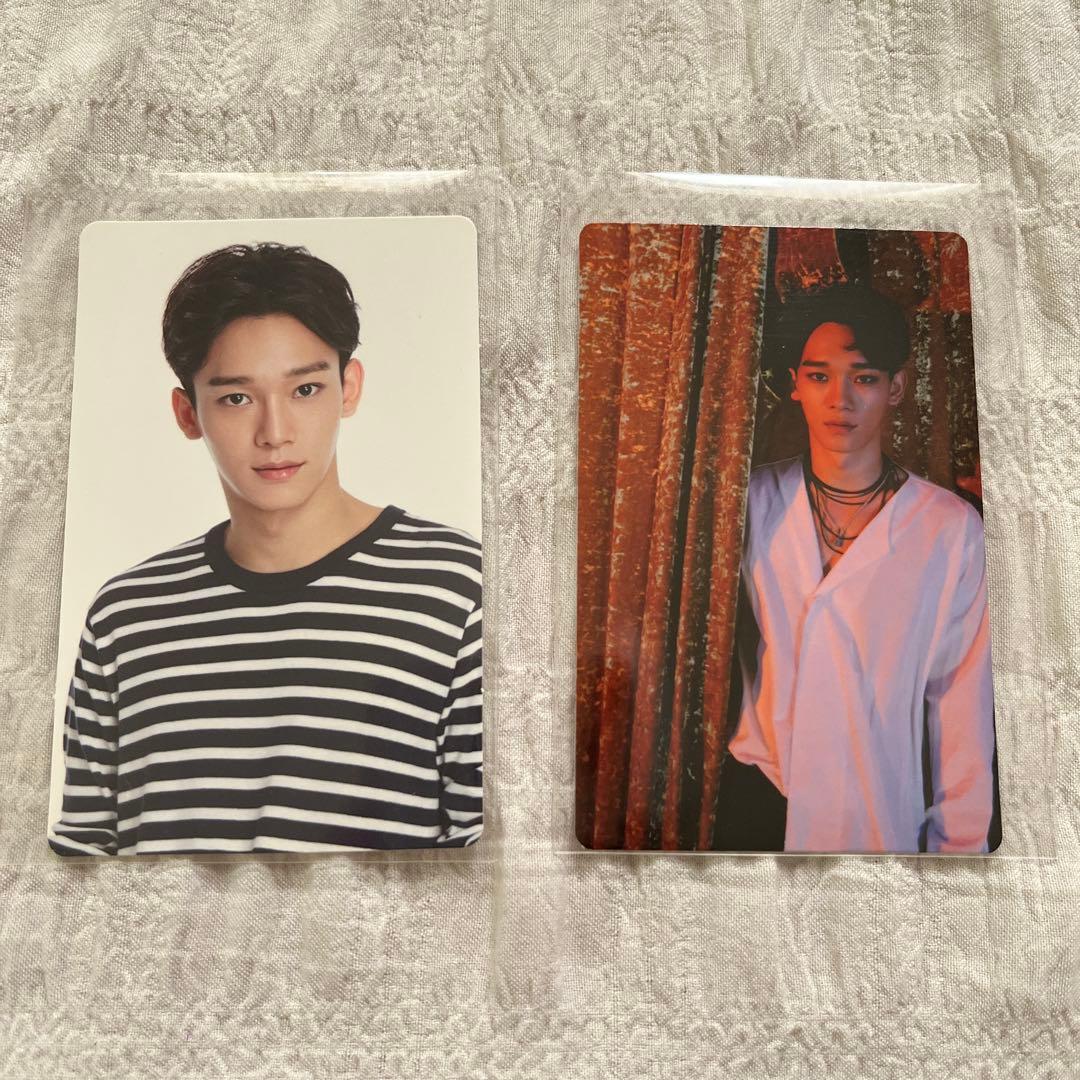 EXO チェン CLEVOS ウェットティッシュ トレカ 2枚 セット