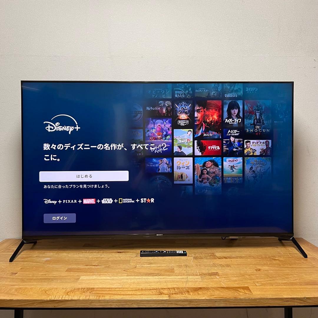 SONY 65V型 4K液晶テレビ BRAVIA XRJ-65X90J