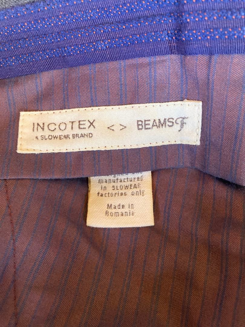INCOTEX（BEAMS　F）グレースラックス　48