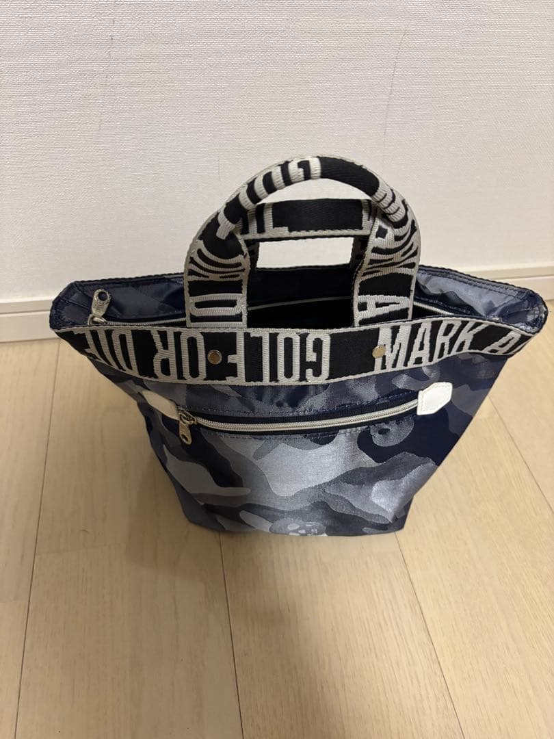 MARK&LONA マークアンドロナ カモフラ柄 カートバッグ ラウンドバッグ