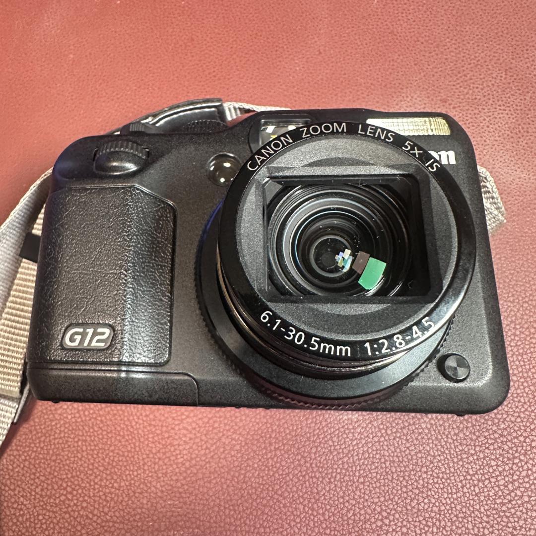 【完動・美品】Canon Power Shot G12 SDカード16GB付き