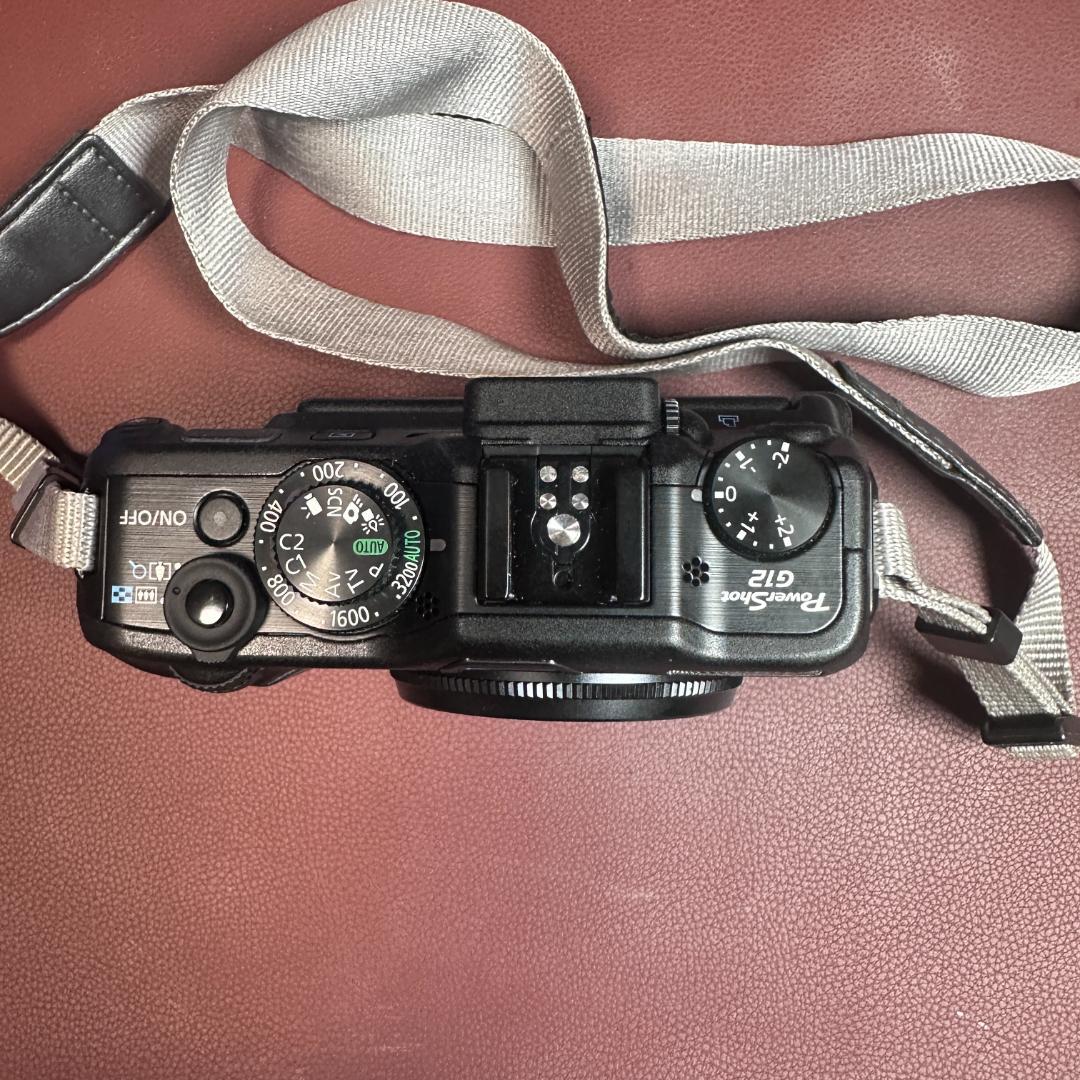 【完動・美品】Canon Power Shot G12 SDカード16GB付き