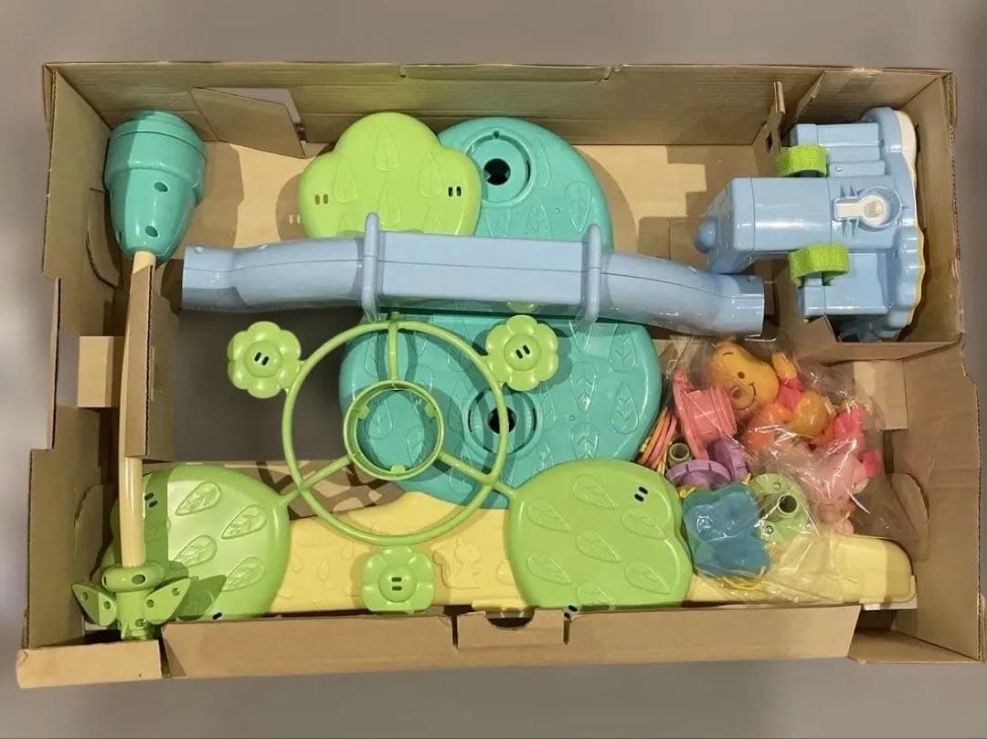 【極美品】くまのプーさん 6WAYジムにへんしんメリー