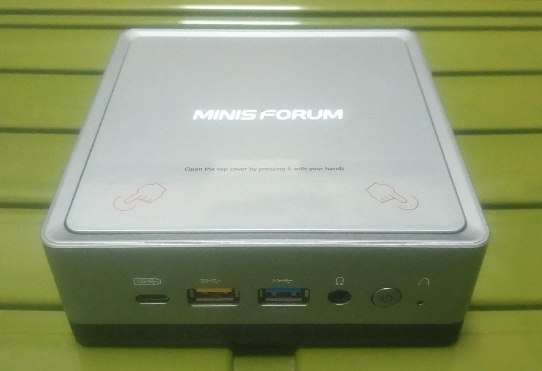MINISFORUM UM350 ミニPC　16GBメモリ 512GB SSD