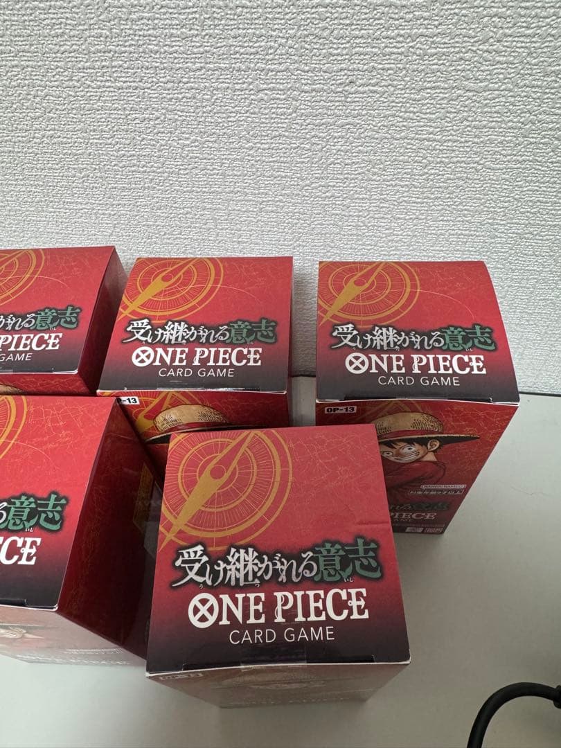 ワンピースカードゲーム OP-13 受け継がれる意志 5 BOX 未開封
