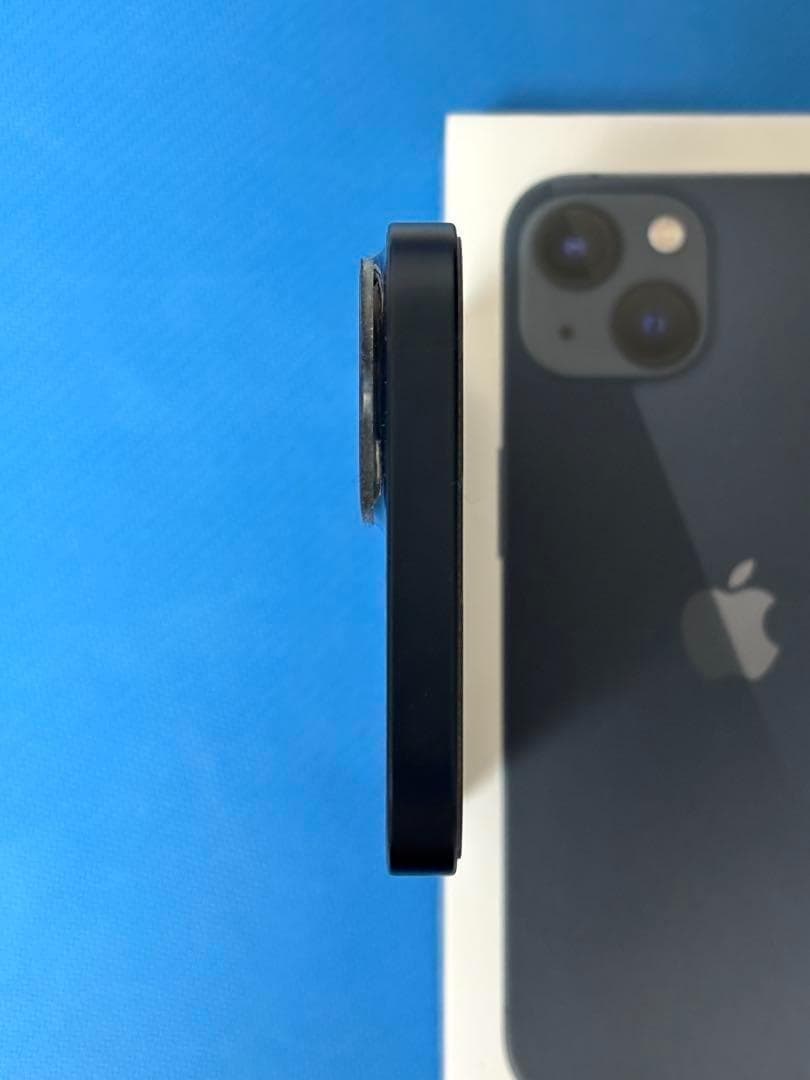 iPhone 13 128GB ミッドナイト SIMフリー 手帳型ケース付き